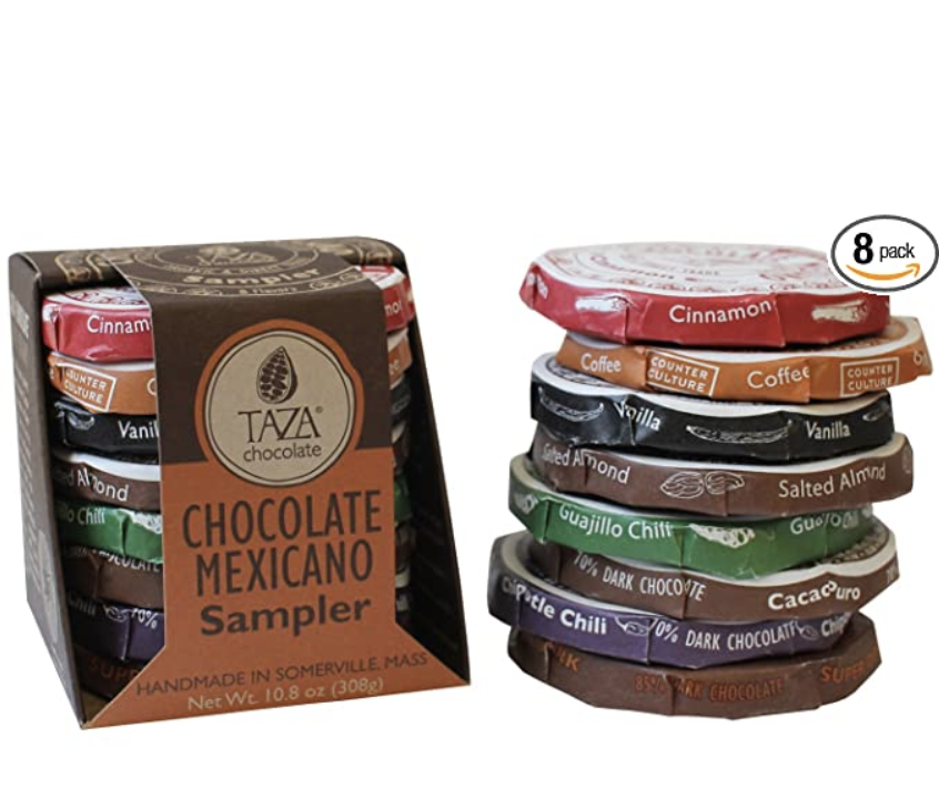 Image of a dark chocolate sampler kit